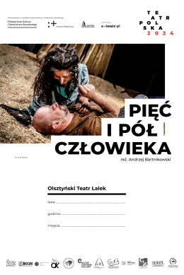 Krasnystaw Wydarzenie Spektakl Spektakl „Pięć i pół człowieka” w KDK – Teatr Polska