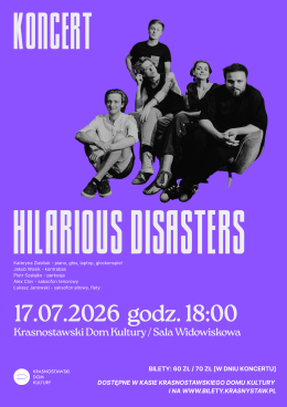 Krasnystaw Wydarzenie Koncert Koncert Hilarious Disasters